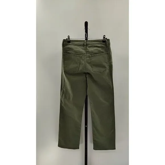 Quince loden Green Bella Straight-Leg Jeans - Picture 3 of 6